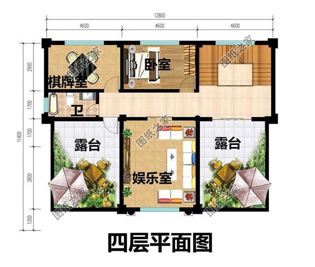 高端四層別墅設(shè)計圖，給你一個五星級的家