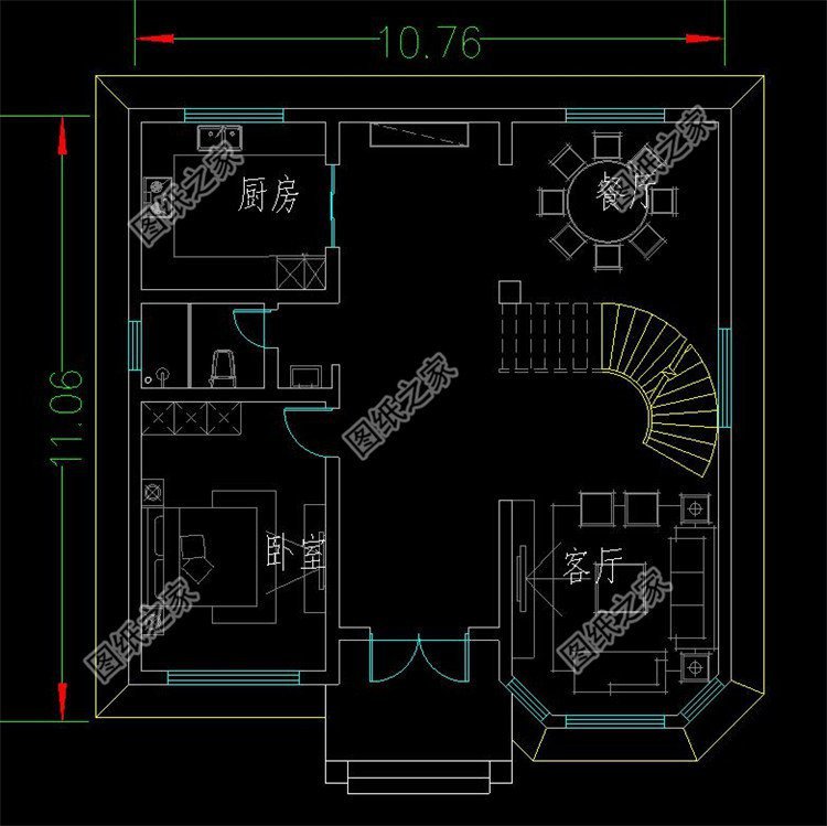 二層半別墅設(shè)計，優(yōu)雅永不過時，回老家建房就選它