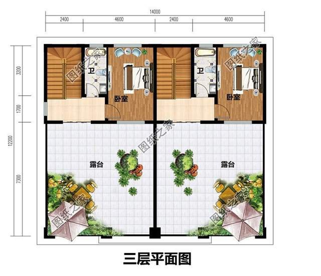 雙拼兄弟自建房，家和萬事興，兄弟合建雙拼巨劃算
