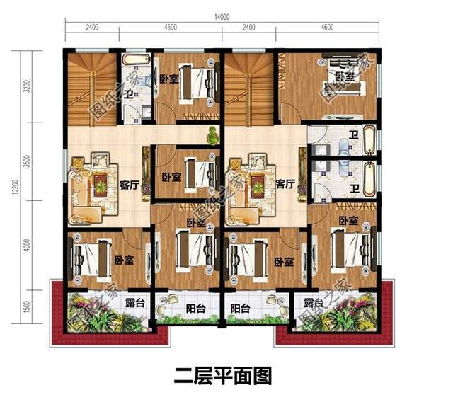 雙拼兄弟自建房，家和萬事興，兄弟合建雙拼巨劃算