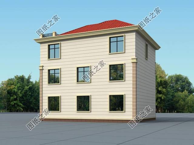 鄉(xiāng)村別墅設(shè)計圖，超豪華的三層別墅，讓家人的生活越來越舒適