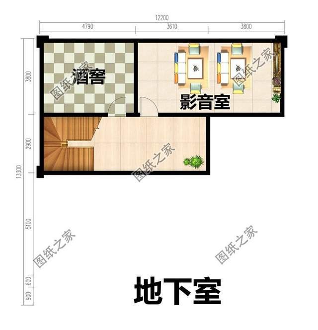 別墅帶地下室設計圖，鄉(xiāng)下建房不比城市差，回鄉(xiāng)建房選它