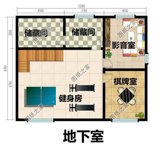 別墅帶地下室設計圖，鄉(xiāng)下建房不比城市差，回鄉(xiāng)建房選它