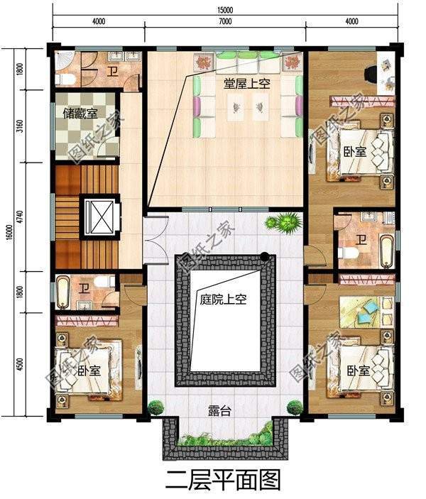 四水歸堂住宅設(shè)計(jì)圖，好風(fēng)景配好住宅，這幾款是你的菜嗎？
