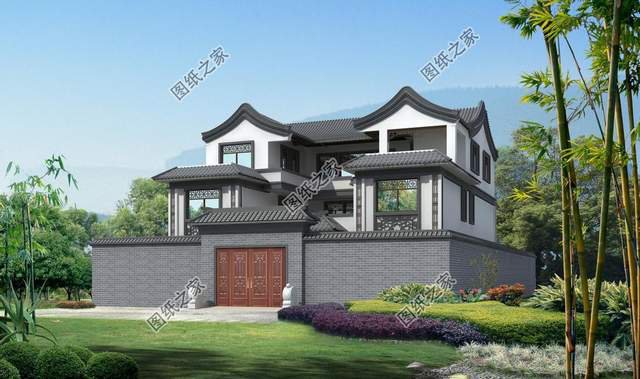 四水歸堂住宅設(shè)計(jì)圖，好風(fēng)景配好住宅，這幾款是你的菜嗎？