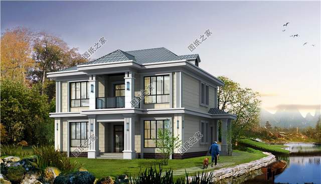 現(xiàn)代別墅設(shè)計(jì)，簡(jiǎn)潔的配色讓人心情得到無(wú)比放松