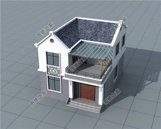 小型二層別墅設(shè)計(jì)，小而溫馨，過著悠閑的鄉(xiāng)間時(shí)光