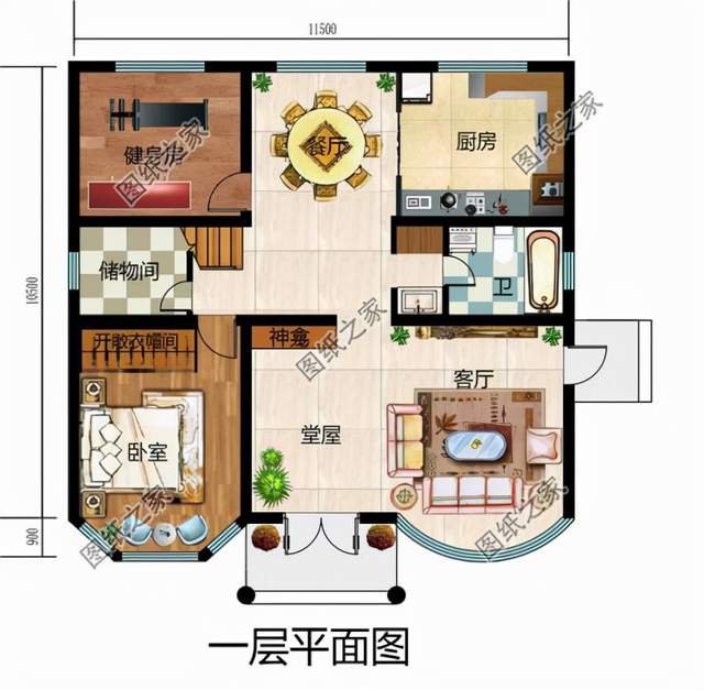 面積120平四層洋房，高層住宅為家人帶來高品質(zhì)的生活品質(zhì)