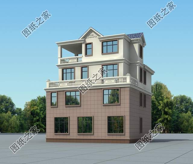 面積120平四層洋房，高層住宅為家人帶來高品質(zhì)的生活品質(zhì)