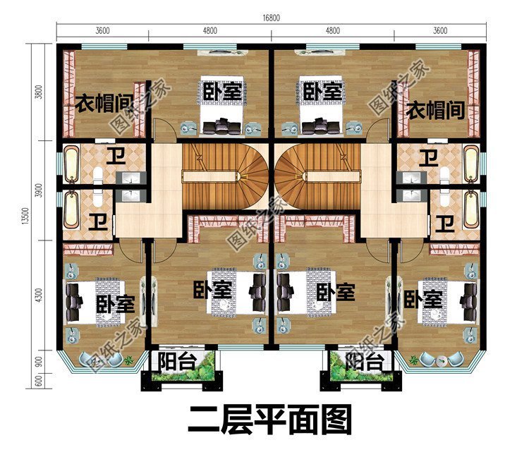 雙拼兄弟自建房，圓蓋別墅夢(mèng)想，家人住在一起更熱鬧