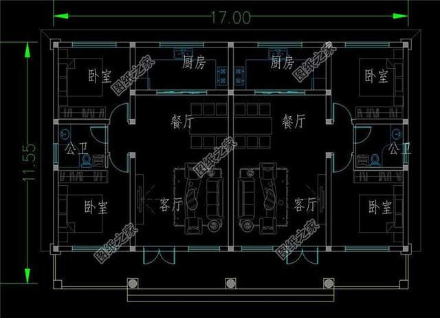兄弟雙拼別墅設(shè)計(jì)，選對(duì)了好戶型，家庭幸福美滿
