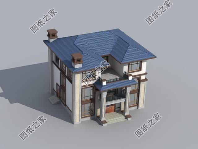 新中式三層別墅，別具一格的韻味，帶來(lái)一種文化氣息