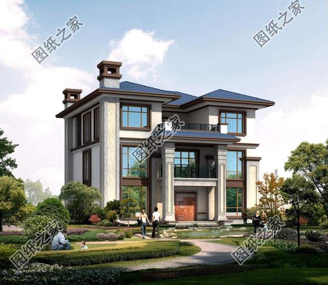 新中式三層別墅，別具一格的韻味，帶來(lái)一種文化氣息