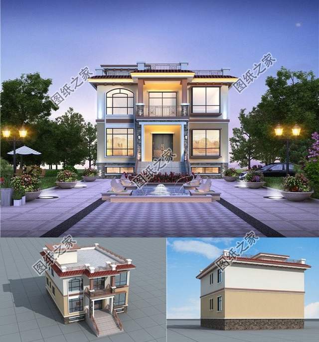 現(xiàn)代別墅帶地下室設計，巧妙的細節(jié)設計，確保您生活多滋多味