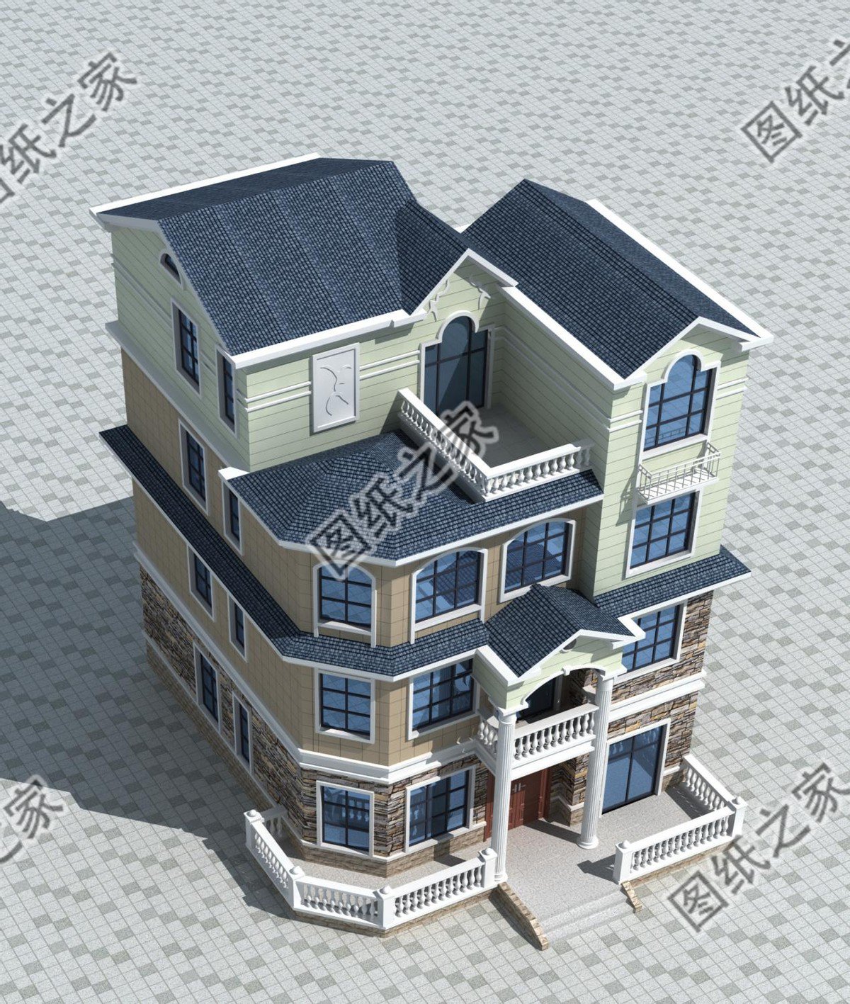 2024年最好看的四層別墅，更大氣、更奢華、更華麗集一身