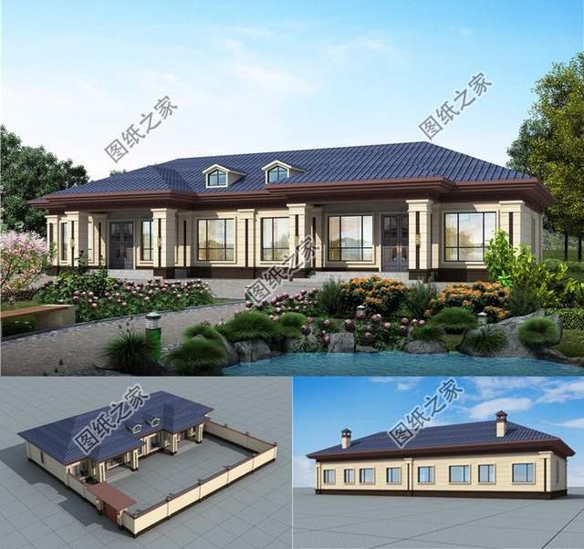 便宜雙拼別墅設(shè)計(jì)，造價(jià)實(shí)惠，起居互不打擾