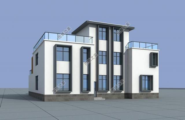 現(xiàn)代化房屋設(shè)計(jì)，外觀造型新穎時(shí)尚，專為年輕人打造