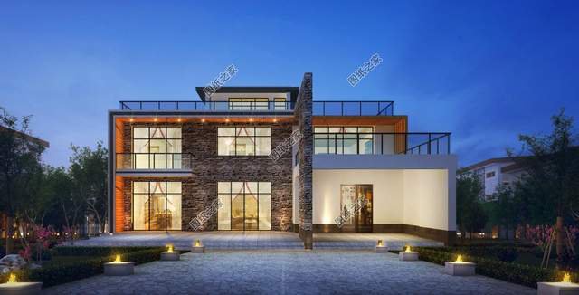 現(xiàn)代化房屋設(shè)計(jì)，外觀造型新穎時(shí)尚，專為年輕人打造