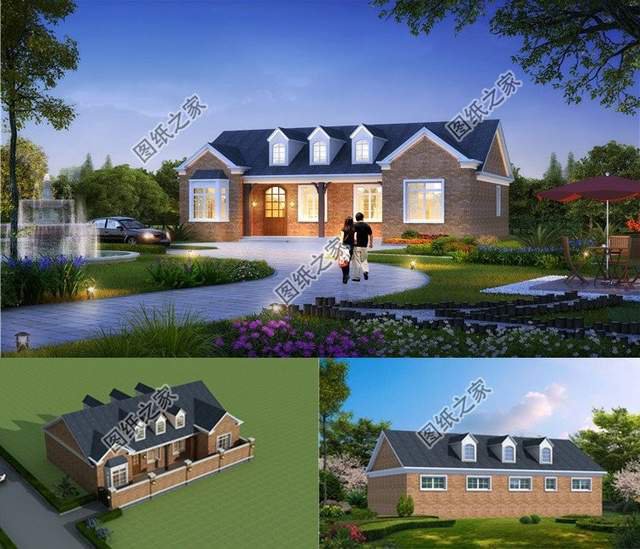 網(wǎng)紅一層半別墅設(shè)計，田園式住宅帶給家人不同的溫馨