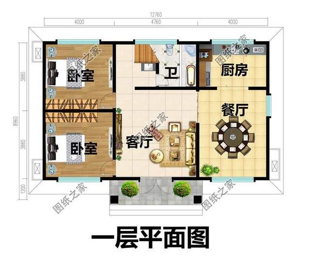 小戶型簡(jiǎn)約風(fēng)格別墅設(shè)計(jì)圖，勝于美麗，勝于自然