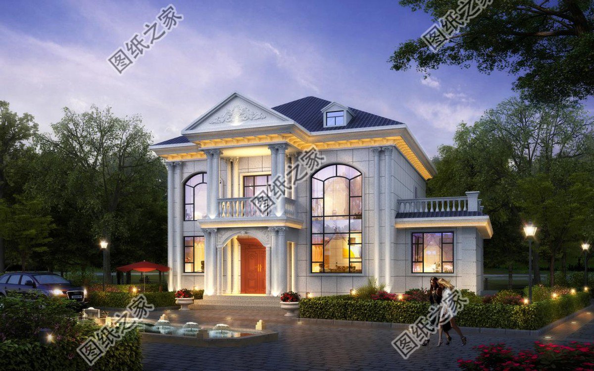 二層復式效果圖，每個人心中都有雅居，鄉(xiāng)村別墅，溫馨家園