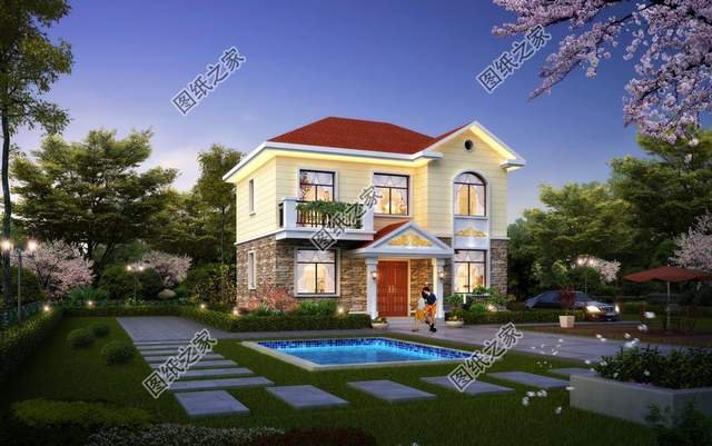 15萬左右農(nóng)村二層別墅，整體淡雅舒適，造價(jià)經(jīng)濟(jì)實(shí)惠