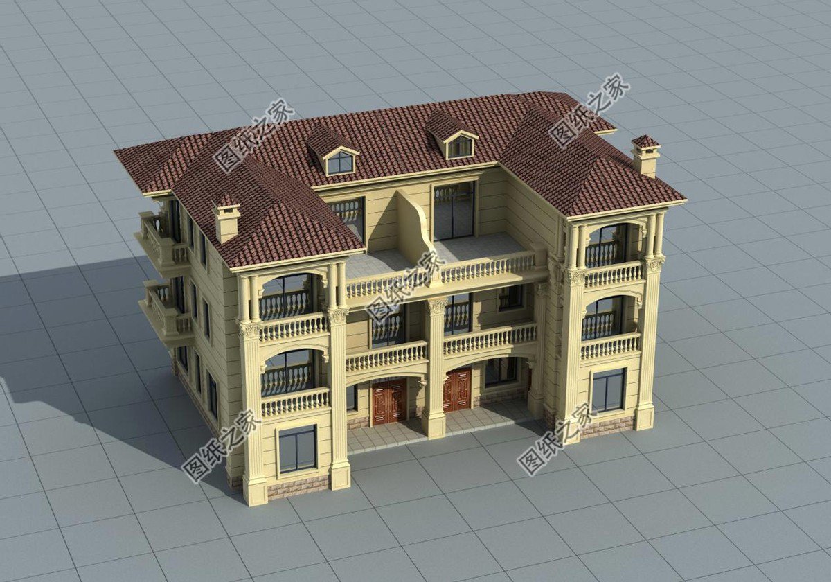 雙拼三層別墅，更加具有觀賞性，十分舒適增加幸福感