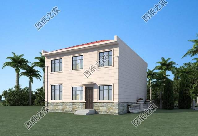 三開(kāi)間二層別墅設(shè)計(jì)，時(shí)尚秀麗，大方舒適