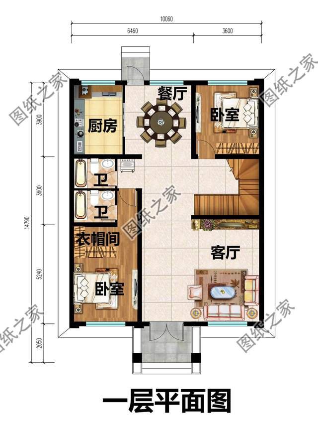 三開(kāi)間二層別墅設(shè)計(jì)，時(shí)尚秀麗，大方舒適