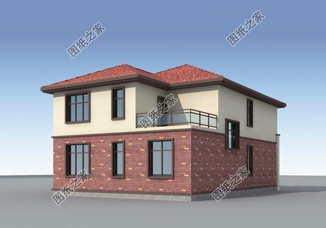 面寬10米的二層別墅設(shè)計，奢華與清爽的味道，凸顯純真與活力