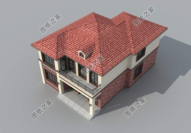 面寬10米的二層別墅設(shè)計，奢華與清爽的味道，凸顯純真與活力