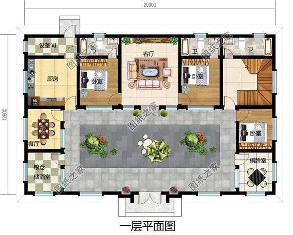 中式合院別墅設(shè)計(jì)，傳統(tǒng)中式之美，經(jīng)典唯美的國(guó)風(fēng)住宅