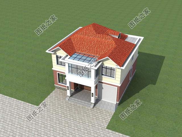 二層農(nóng)村別墅設計，帶閣樓帶車庫，性價比超高