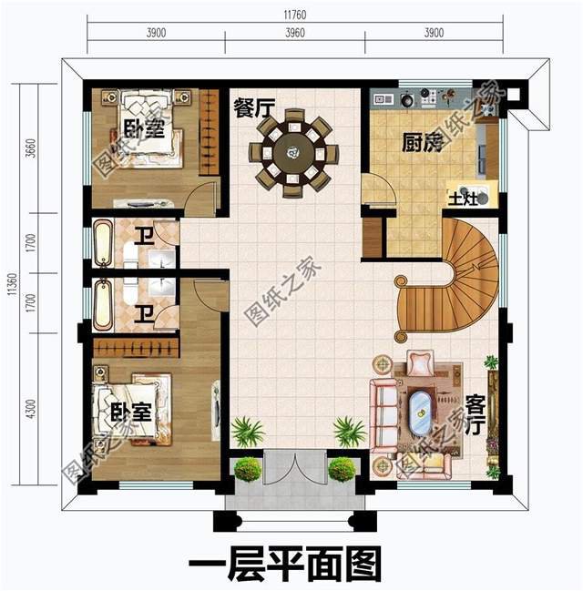 四層別墅設(shè)計(jì)圖，精雕細(xì)琢的高層設(shè)計(jì)展現(xiàn)霸氣側(cè)漏的氣勢