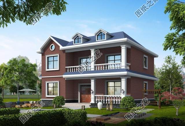 二層半農(nóng)村自建房設(shè)計(jì)，大氣精巧不乏舒適，堪稱夢想家園