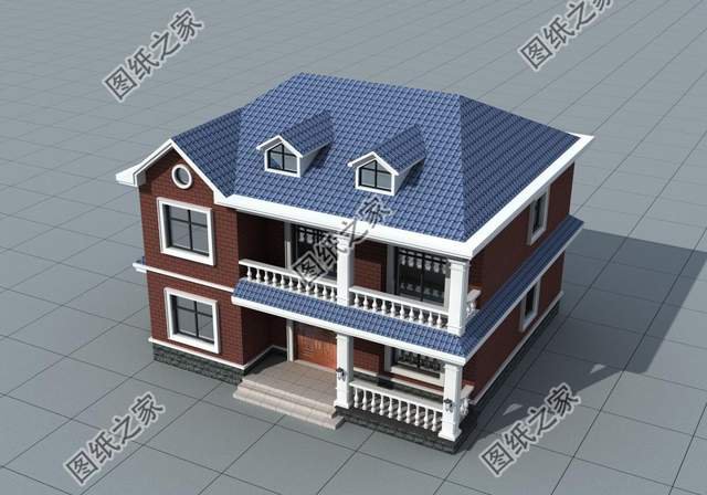 二層半農(nóng)村自建房設(shè)計(jì)，大氣精巧不乏舒適，堪稱夢想家園