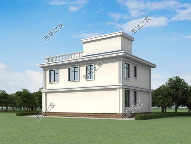 方正簡(jiǎn)約風(fēng)二層別墅怎么設(shè)計(jì)才能大氣時(shí)尚又好看呢？