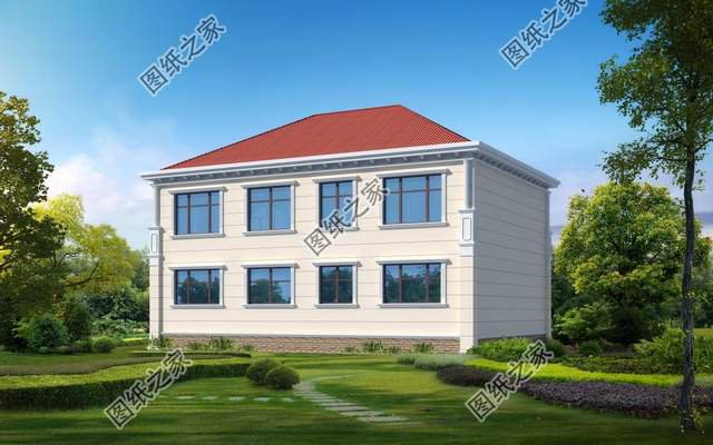 農(nóng)村溫馨二層自建房，煙火村聲遠(yuǎn)，林菁野氣香