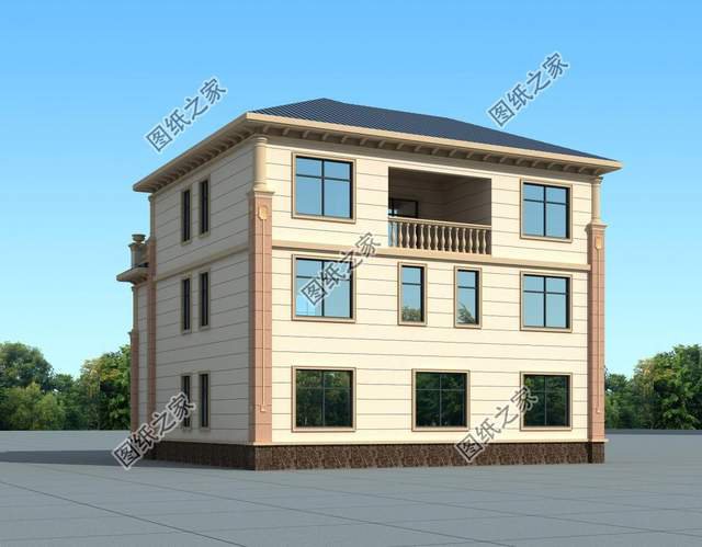 50w農(nóng)村三層別墅設(shè)計(jì)圖，在這里靜下心來(lái)，身體也會(huì)得到放松