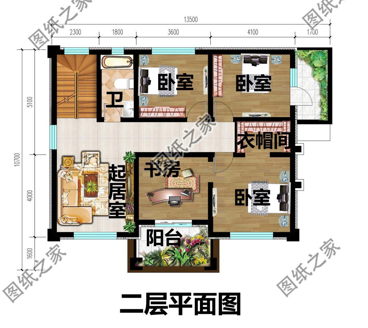 帶土炕房二層別墅設(shè)計(jì)，簡(jiǎn)單實(shí)用戶型最經(jīng)典，適合二層住宅
