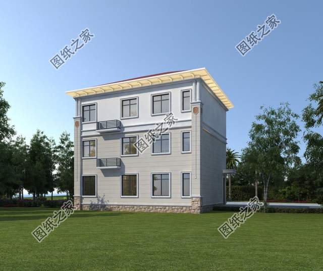 三層歐式住宅設(shè)計(jì)圖，高層設(shè)計(jì)凸顯歐式氣勢(shì)，浪漫氣質(zhì)飆升