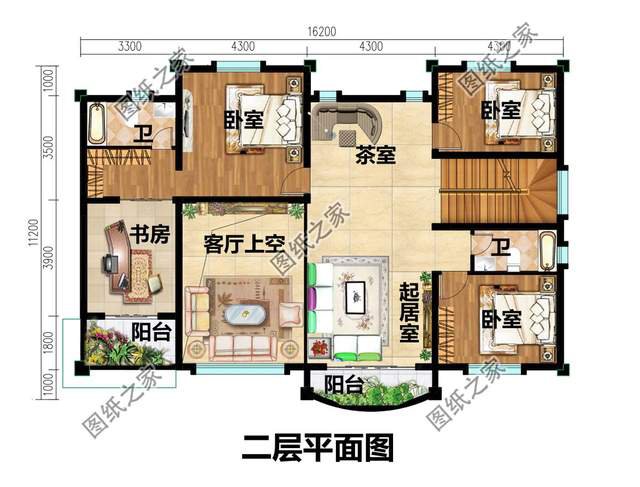 三層別墅設(shè)計圖紙，建房選擇對了好戶型，鄰居都羨慕