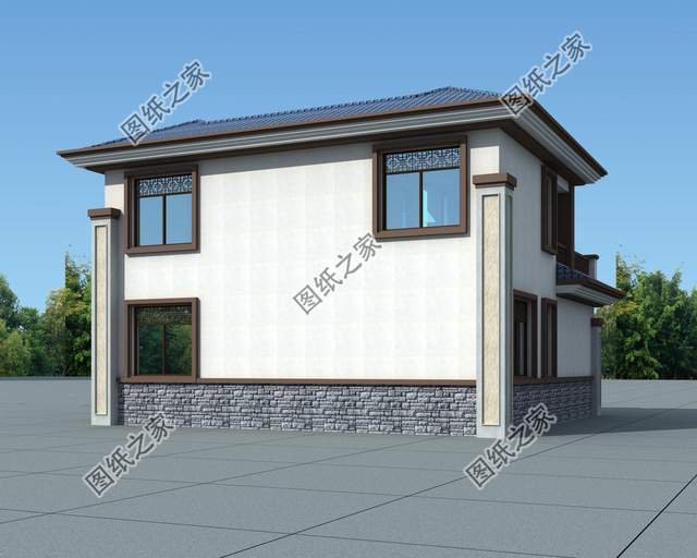 小戶型二層合院設計，是我們中式住宅的傳承，更接地氣