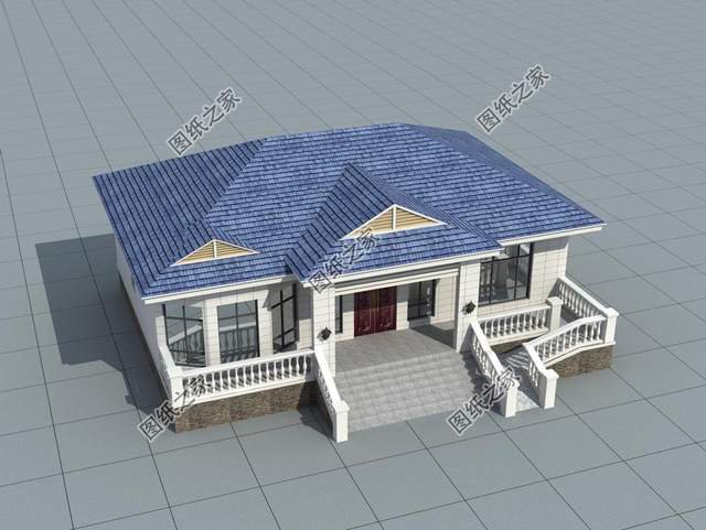 農(nóng)村一層別墅設(shè)計(jì)，外觀時(shí)尚美觀，內(nèi)部帶給你舒適享受