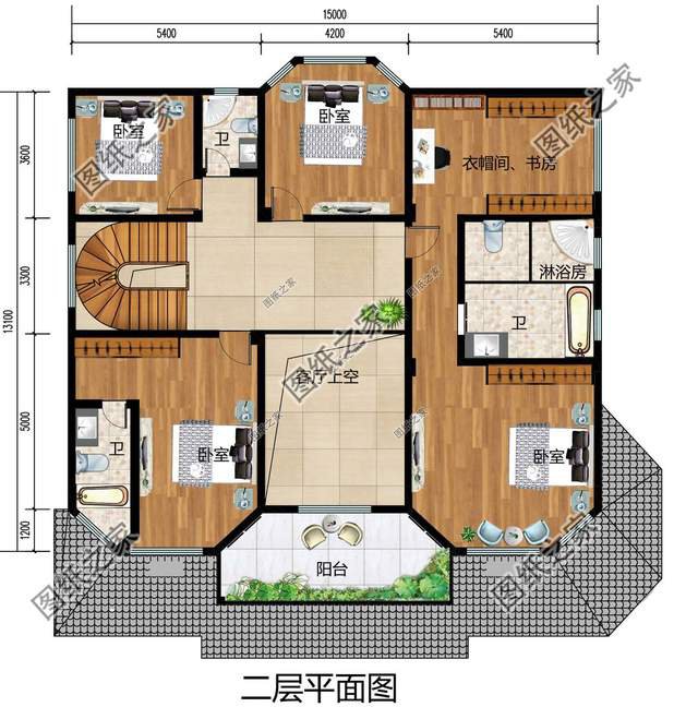 巴洛克二層半農(nóng)村別墅，動(dòng)人心魄的藝術(shù)效果，帶來強(qiáng)烈的視覺享受