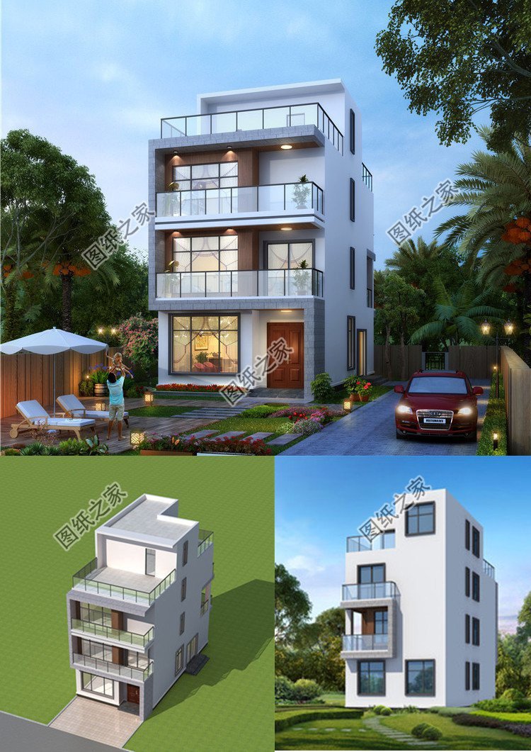 現(xiàn)代風(fēng)四層別墅，極簡現(xiàn)代風(fēng)的異軍突起，給你帶來新鮮感受