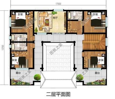 中式二層合院別墅，滿滿傳統(tǒng)中式元素，是不是您的菜？