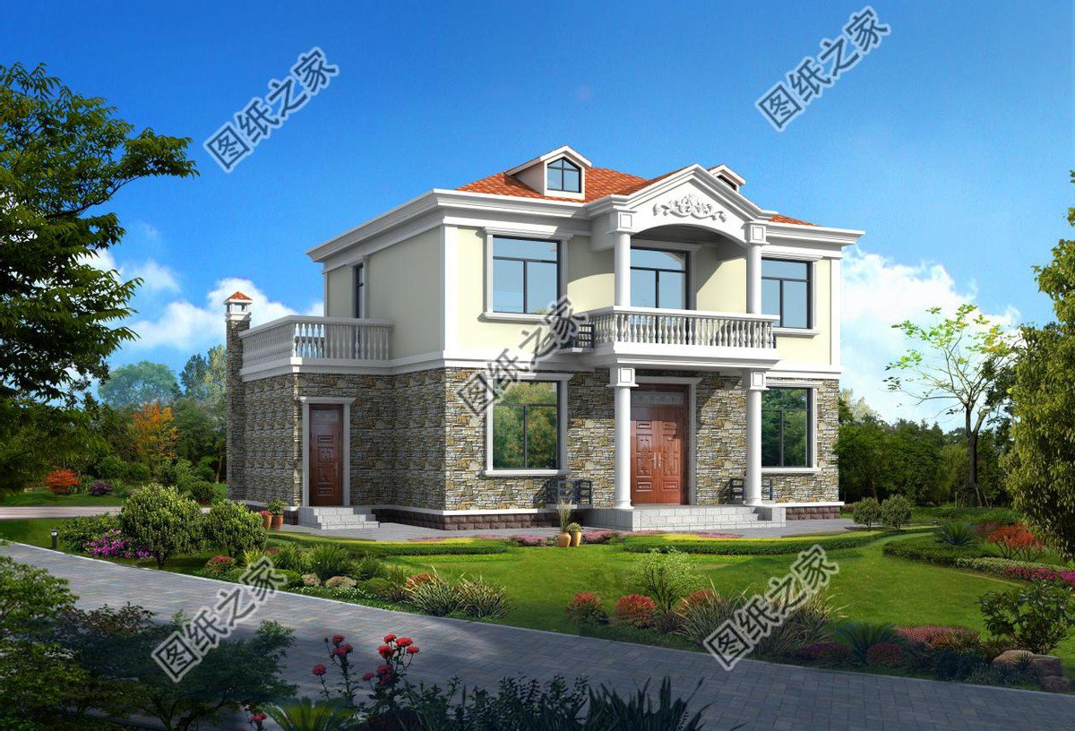 農村二層帶配套房設計，最實用的戶型，過最踏實接地氣的日子