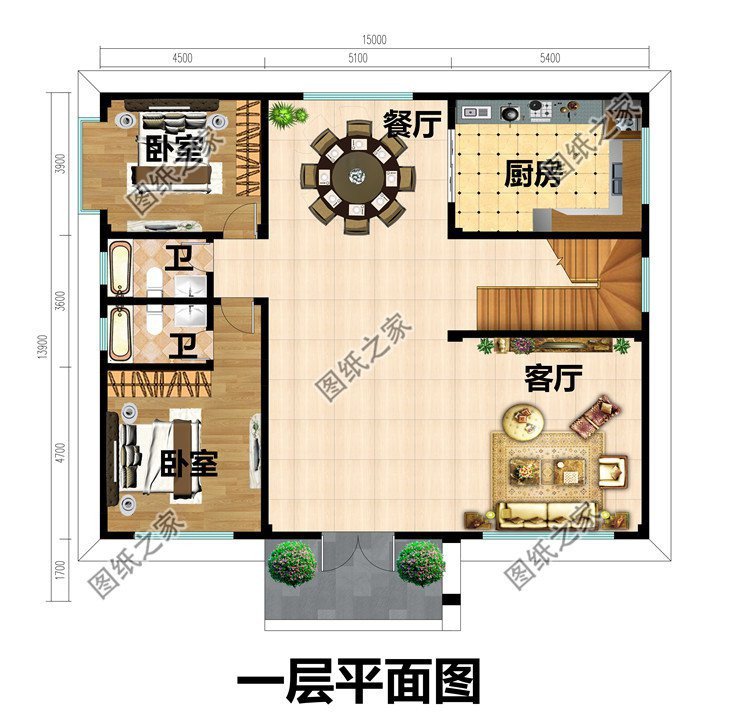 現(xiàn)代別墅設(shè)計(jì)方案及效果圖，好看實(shí)用，回老家度假最為合適