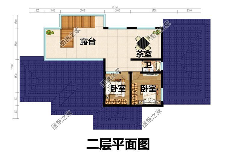 二層帶陽光房別墅，悠然享受，適合回老家建一棟
